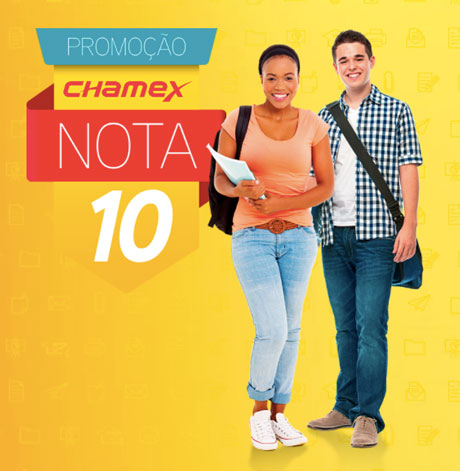 Promoção Chamex Nota 10