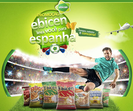 Promoção Ebicen Leva Voce? Para Espanha