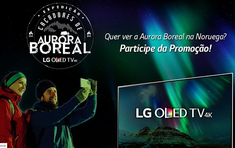 Promoção LG Caçadores de Aurora Boreal