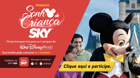 Promoção Sonho de Criança SKY