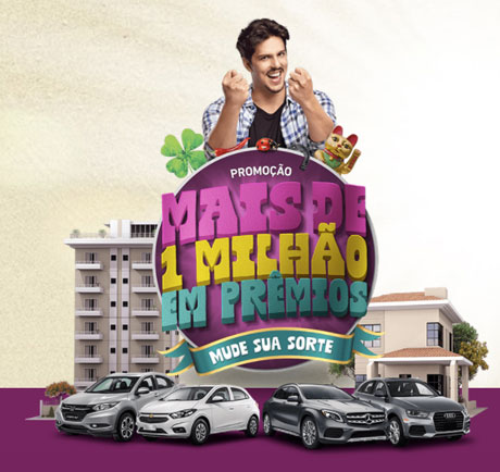 Promoção Mais De 1 Milhão em Prêmios