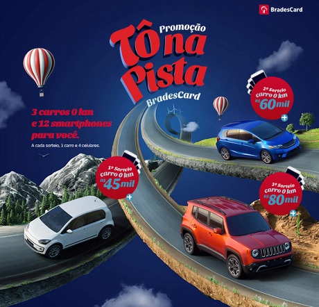 Promoção BradesCard Tô na Pista