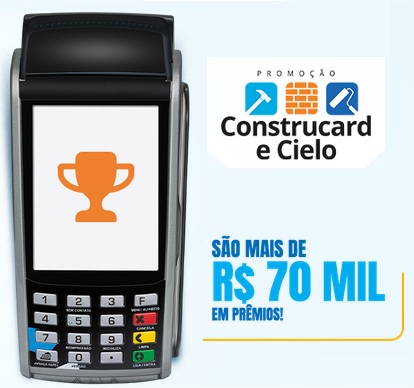 Promoção Construcard e Cielo
