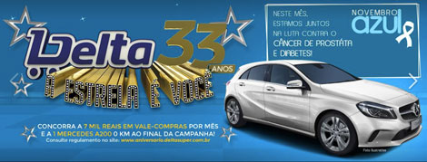 Promoção Delta Supermercados A Estrela é Você