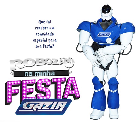 Promoção Gazin Robozão Na Minha Festa