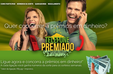 Promoção Telefone Premiado