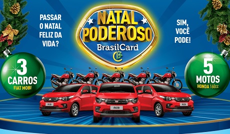 Promoção Natal Poderoso BrasilCard