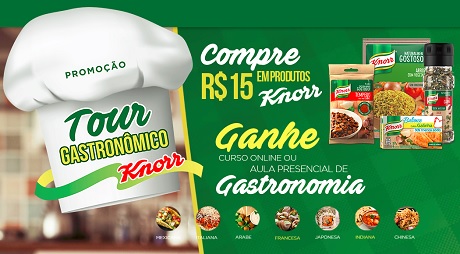 Promoção Tour Gastronômico Knorr