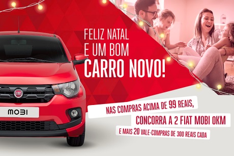 Promoção Natal premiado Lojão do Brás