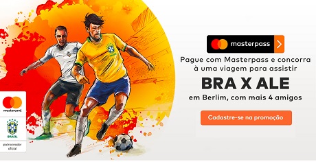 Promoção Masterpass Partiu Berlim com a Seleção