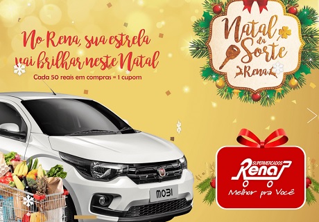 Promoção Natal Da Sorte Rena