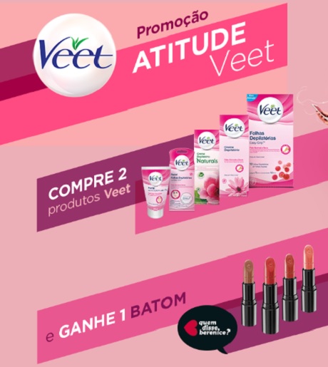 Promoção Veet e Quem Disse, Berenice? Compre e Ganhe