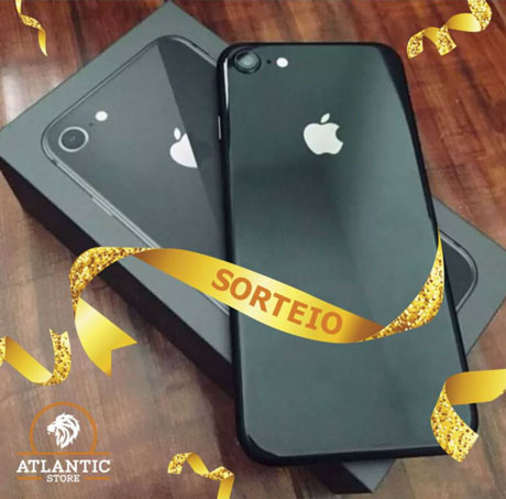 Promoção Atlantic Store Sorteio Iphone 8 de 64GB