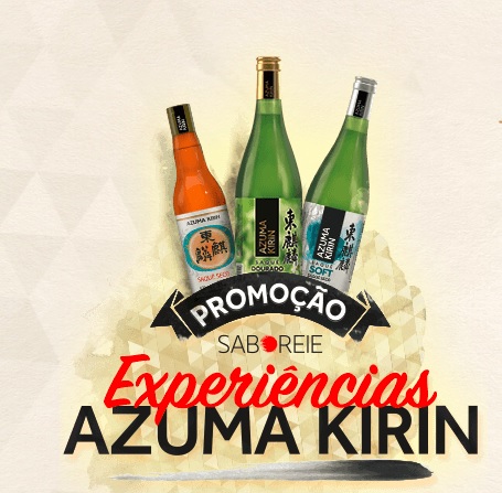 Promoção Experiências Azuma Kirin
