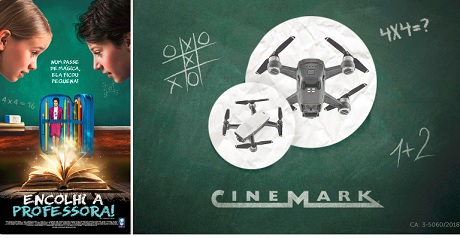 Concurso Cultural Encolhi a Professora Cinemark