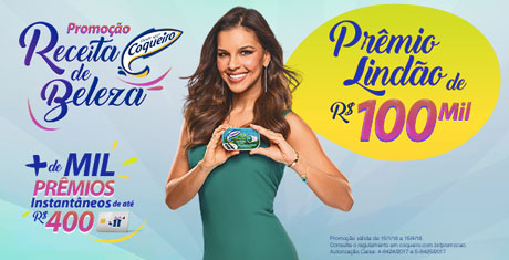 Promoção Coqueiro Receita de Beleza