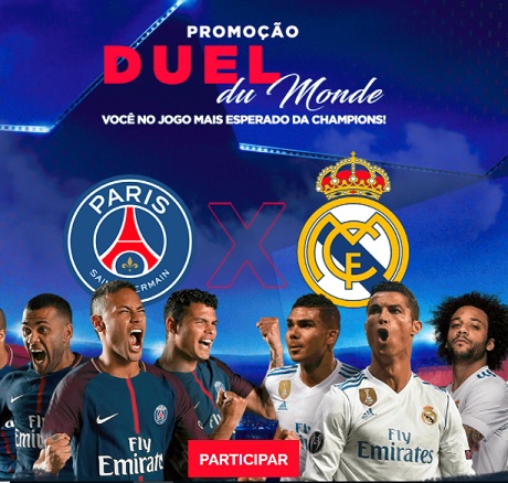 Promoção Duel Du Monde Você no Jogo Mais Esperado da Champions