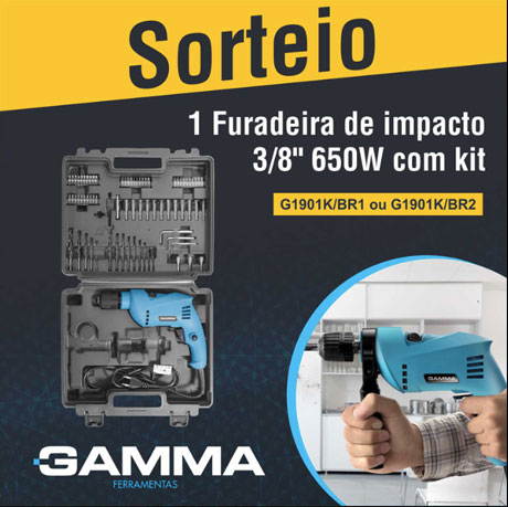Promoção Sorteio Gamma Ferramentas