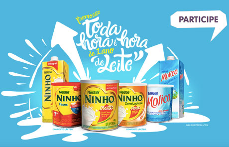 Promoção Nestlé Toda Hora é Hora de um Ano de Leite