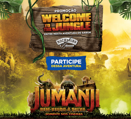 Promoção Rock & Ribs Welcome To The Jungle