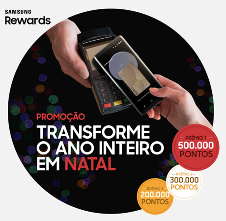 Promoção Samsung Transforme O Ano Inteiro em Natal