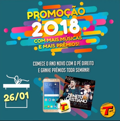 Promoção Transamérica FM 2018 com Mais Músicas e Mais Prêmios