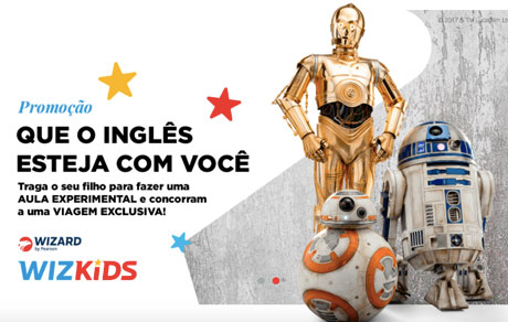 Promoção Wizard e Star Wars