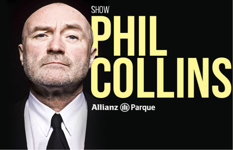 Promoção Antena 1 Phil Collins ao vivo em São Paulo
