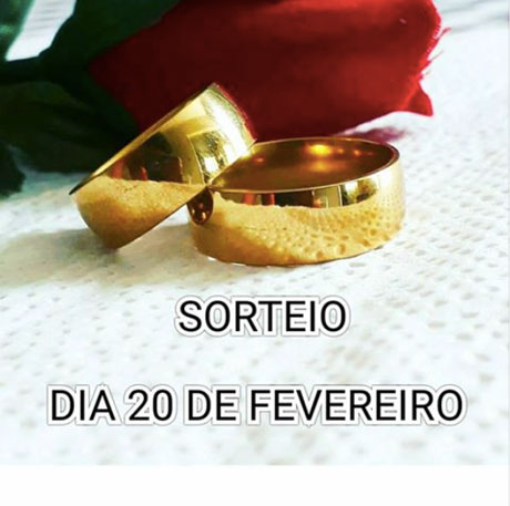 Promoção Sorteio de um Par de Alianças