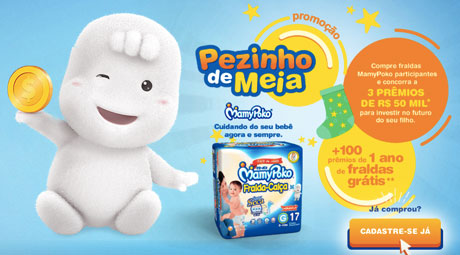 Promoção Pezinho de Meia Mamypoko