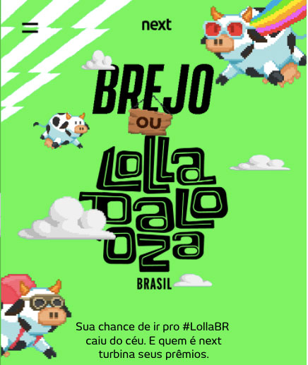 Next Brejo ou Lollapalooza BR