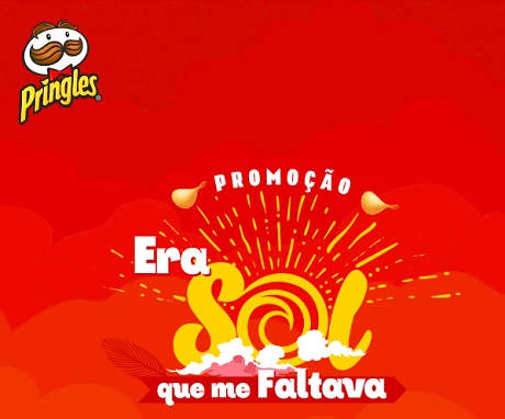 Promoção Pringles Era Sol Que Me Faltava