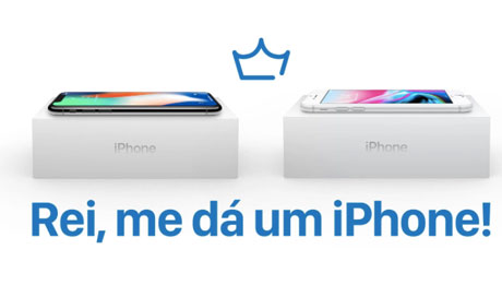 Promoção Rei me dá um iPhone