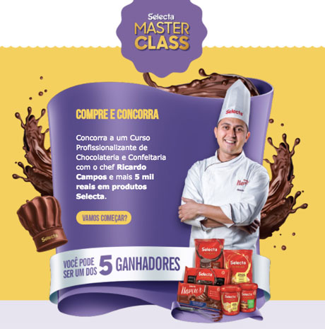 Promoção Selecta Master Class