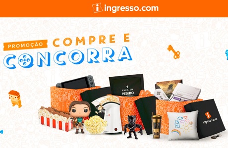 Promoção Compre e Concorra Ingresso.com