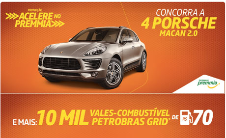Promoção Petrobras Acelere no Premmia