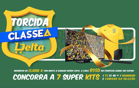 Promoção Torcida Classe A Delta Supermercados