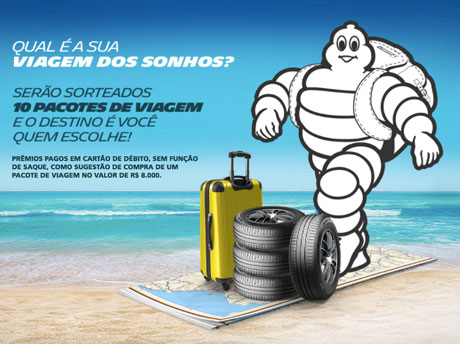 Promoção Michelin Viagem dos Sonhos