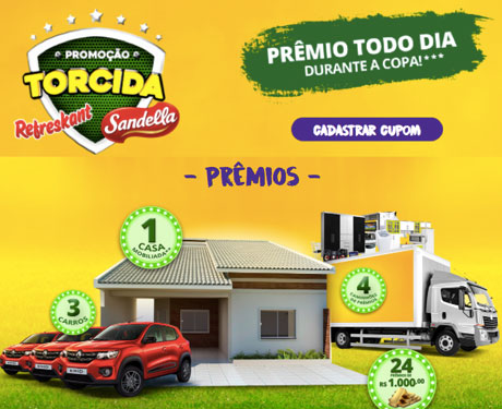 Promoção Torcida Refreskant e Sandella