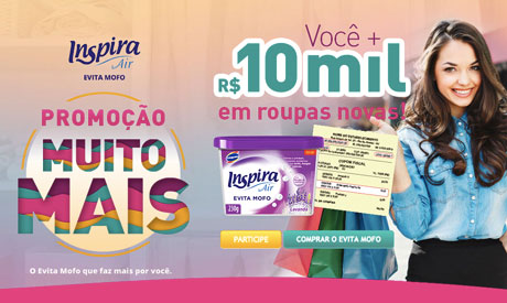 Promoção Evita Mofo Inspira Air Muito Mais