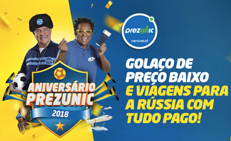 Promoção Aniversário Premiado Prezunic