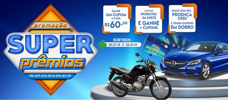 Promoção Super Prêmios Proença Supermercados