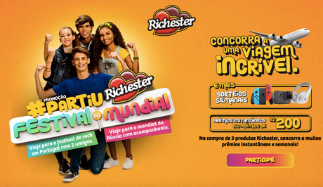 Promoção Partiu com Richester