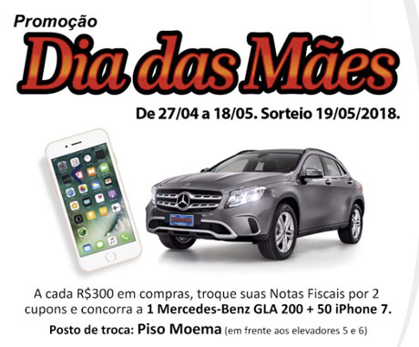 Promoção Dia das Mães Ibirapuera