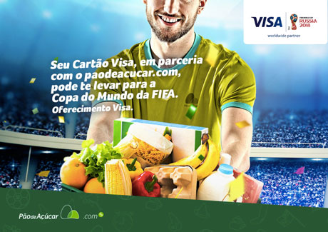 Promoção Visa e Pão de Açúcar.com Te Levam Para Rússia