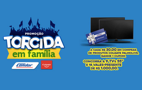 PromoçãoTorcida Em Família Colgate