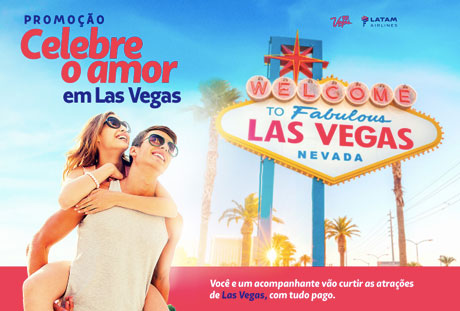 Promoção Latam Celebre O Amor em Las Vegas