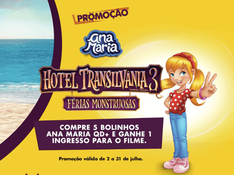 Promoção Ana Maria Hotel Transilvânia 3