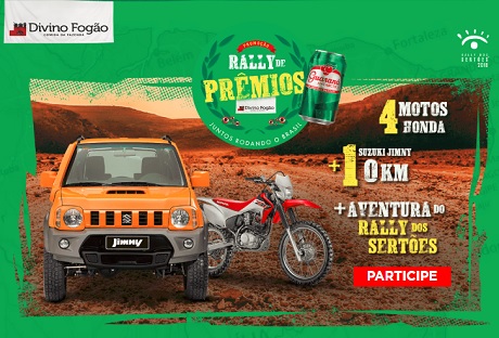 Promoção Rally de Prêmios Divino Fogão
