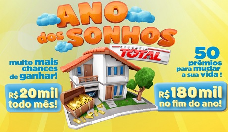 Promoção Drogaria Total Ano dos Sonhos